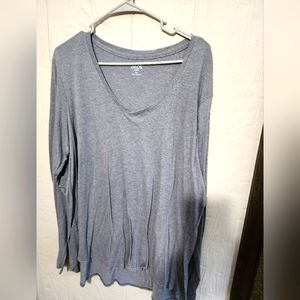 Zelos Women's V Neck Long Sleeve TShirt